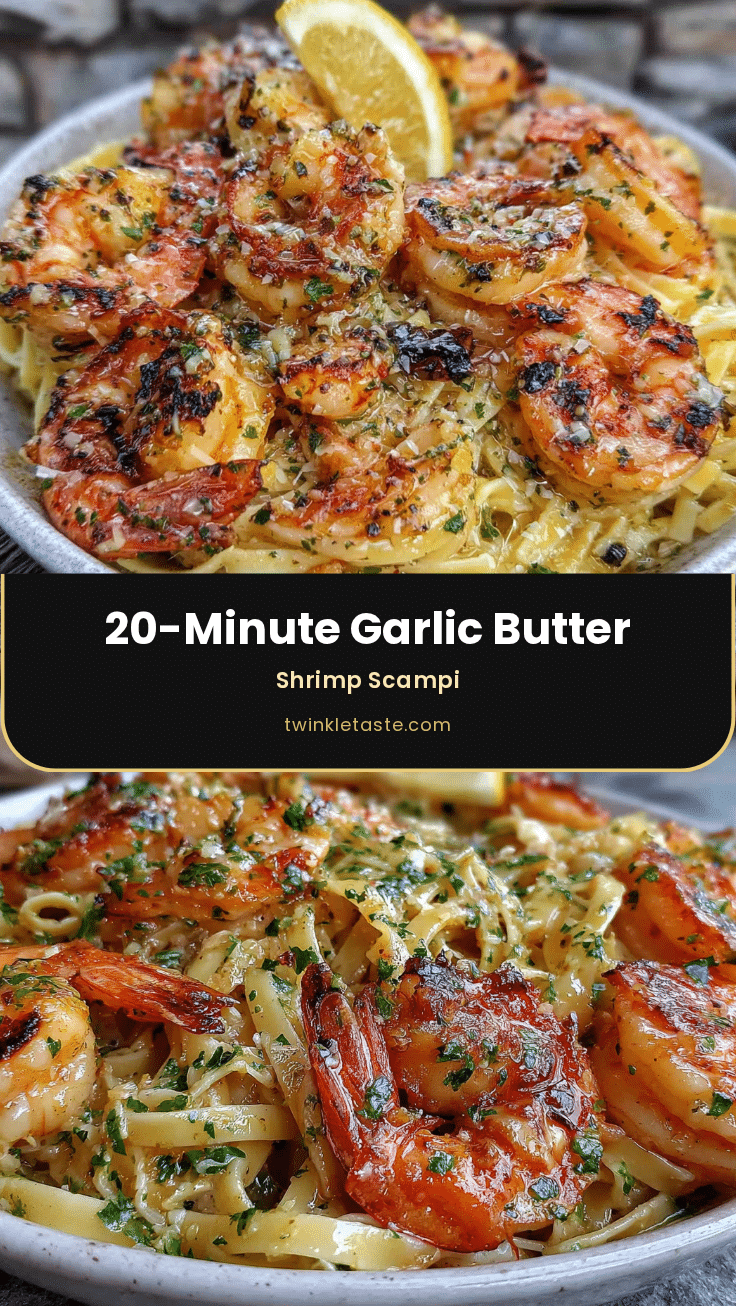 garlic butter shrimp scampi recipe