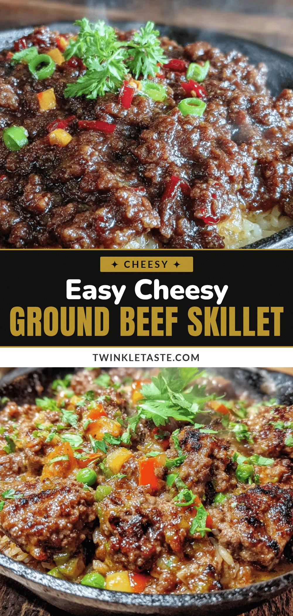 ground beef and rice skillet dinner recipe