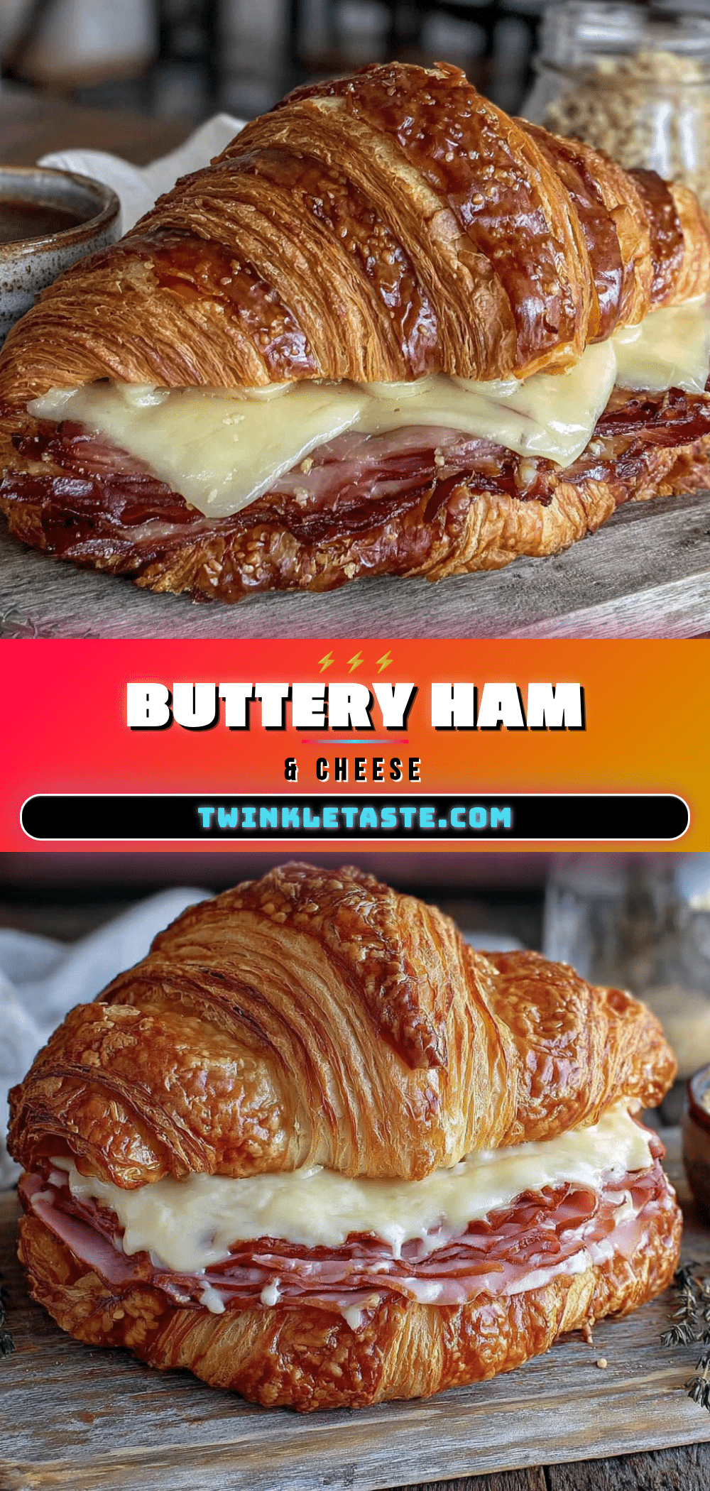 ham and cheese croissant sandwich recipe