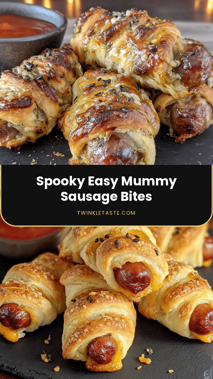 mummy sausage bites recipe
