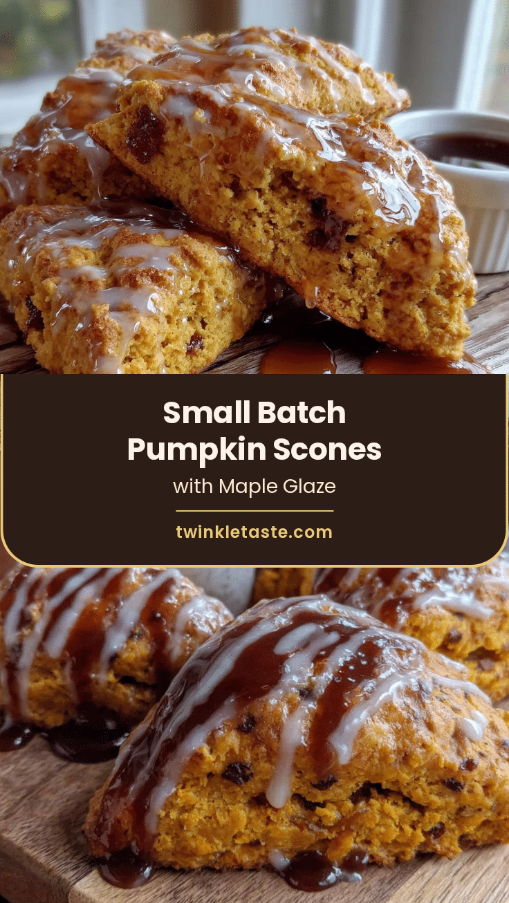 pumpkin scones with maple glaze recipe