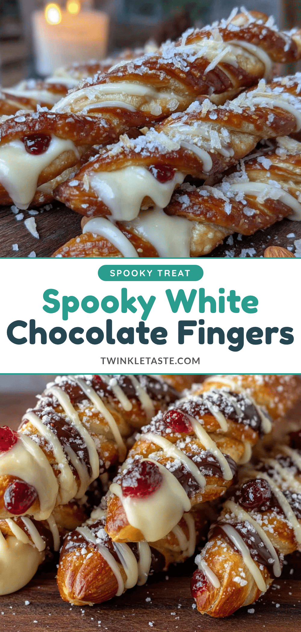 witch finger pretzel rods recipe