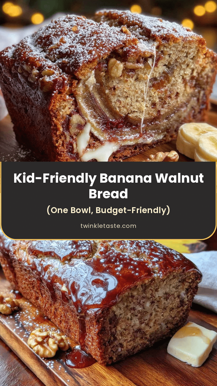 banana walnut bread recipe