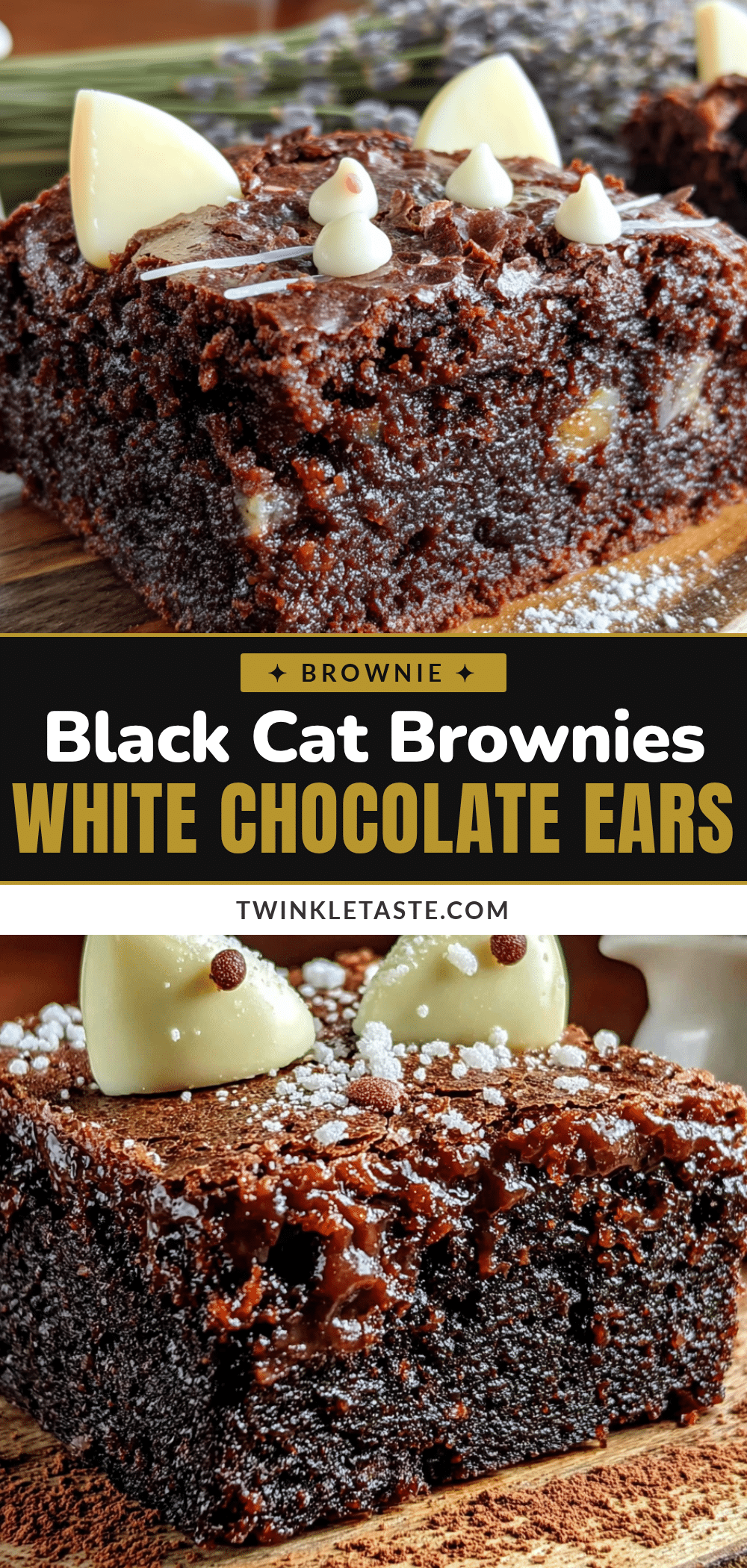 black cat brownies recipe