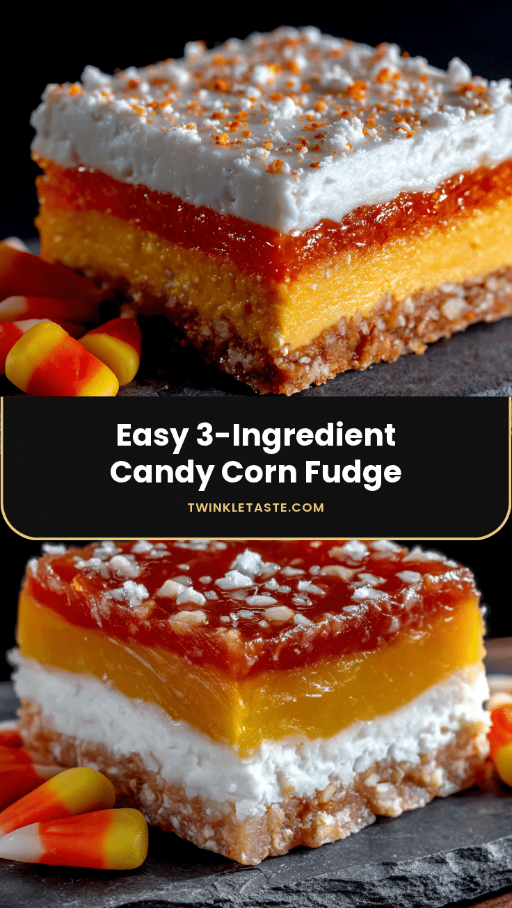 candy corn fudge recipe