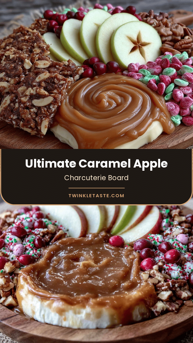 caramel apple charcuterie board recipe