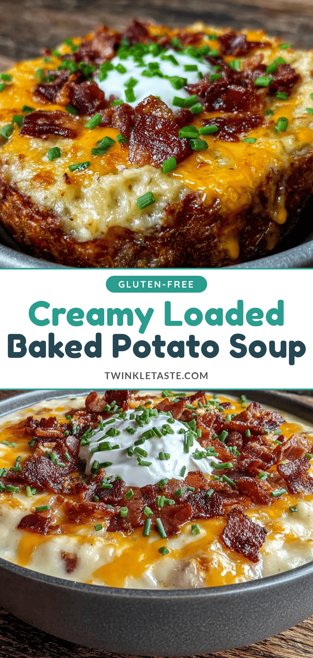 creamy loaded baked potato soup recipe