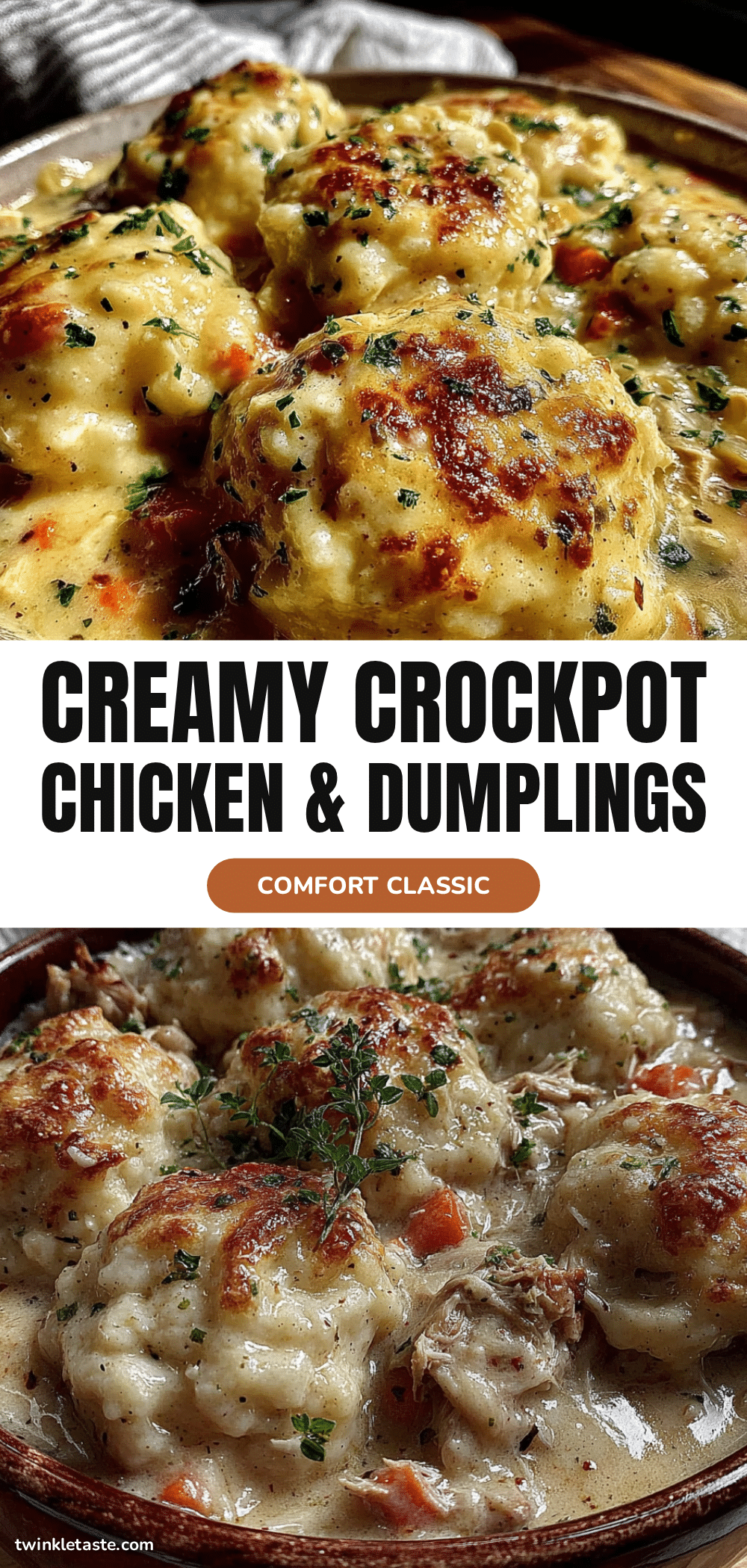 crockpot chicken and dumplings recipe