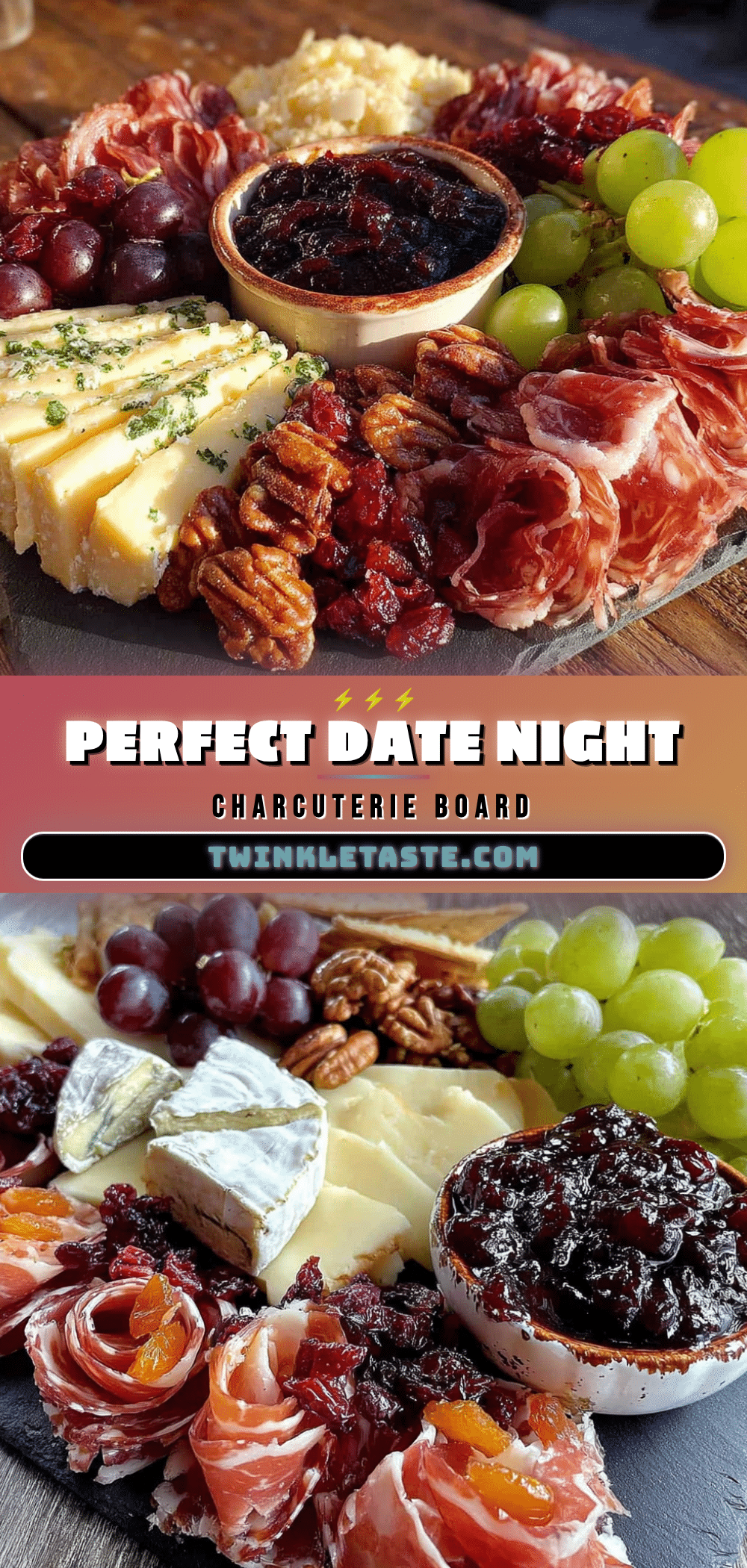 date night charcuterie board for two recipe