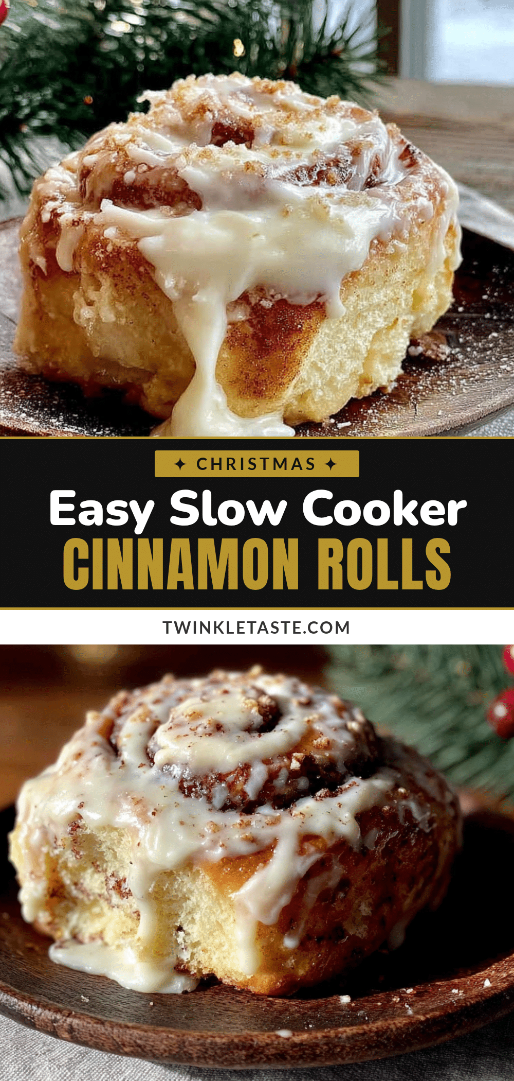 easy slow cooker cinnamon rolls recipe