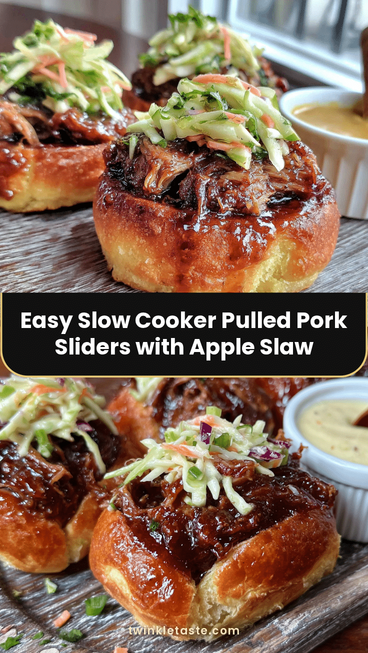 easy slow cooker pulled pork sliders recipe