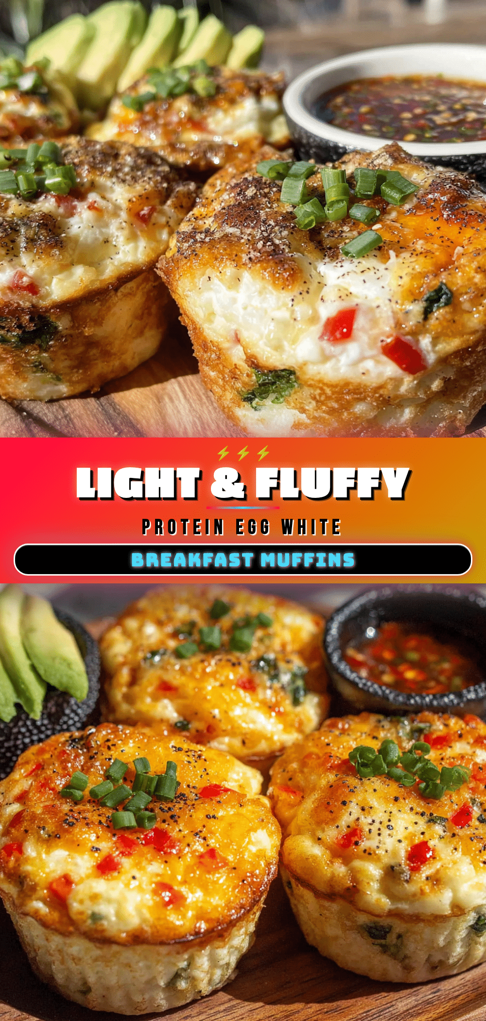 egg white muffins recipe