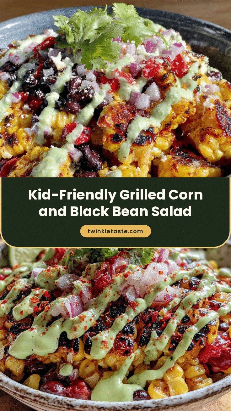 grilled corn and black bean salad recipe