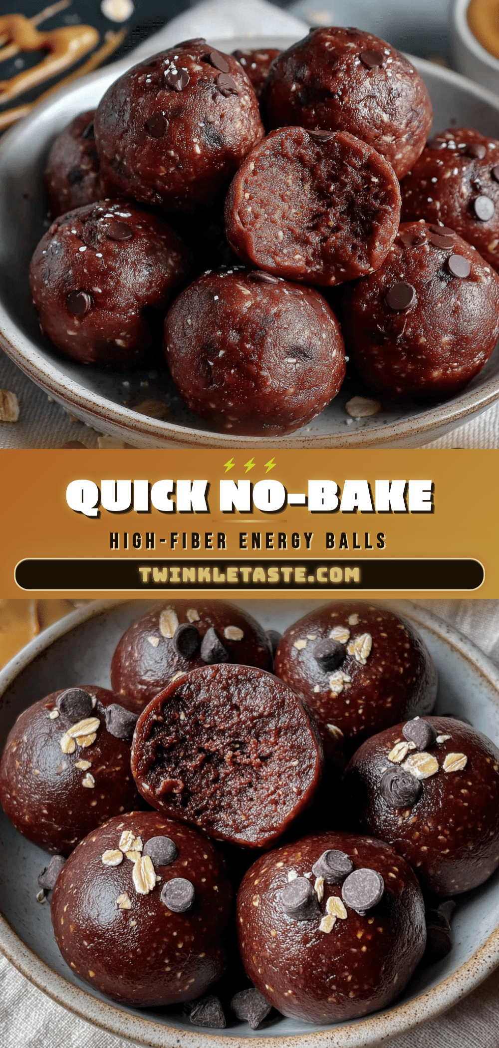 No-Bake High-Fiber Energy Balls recipe