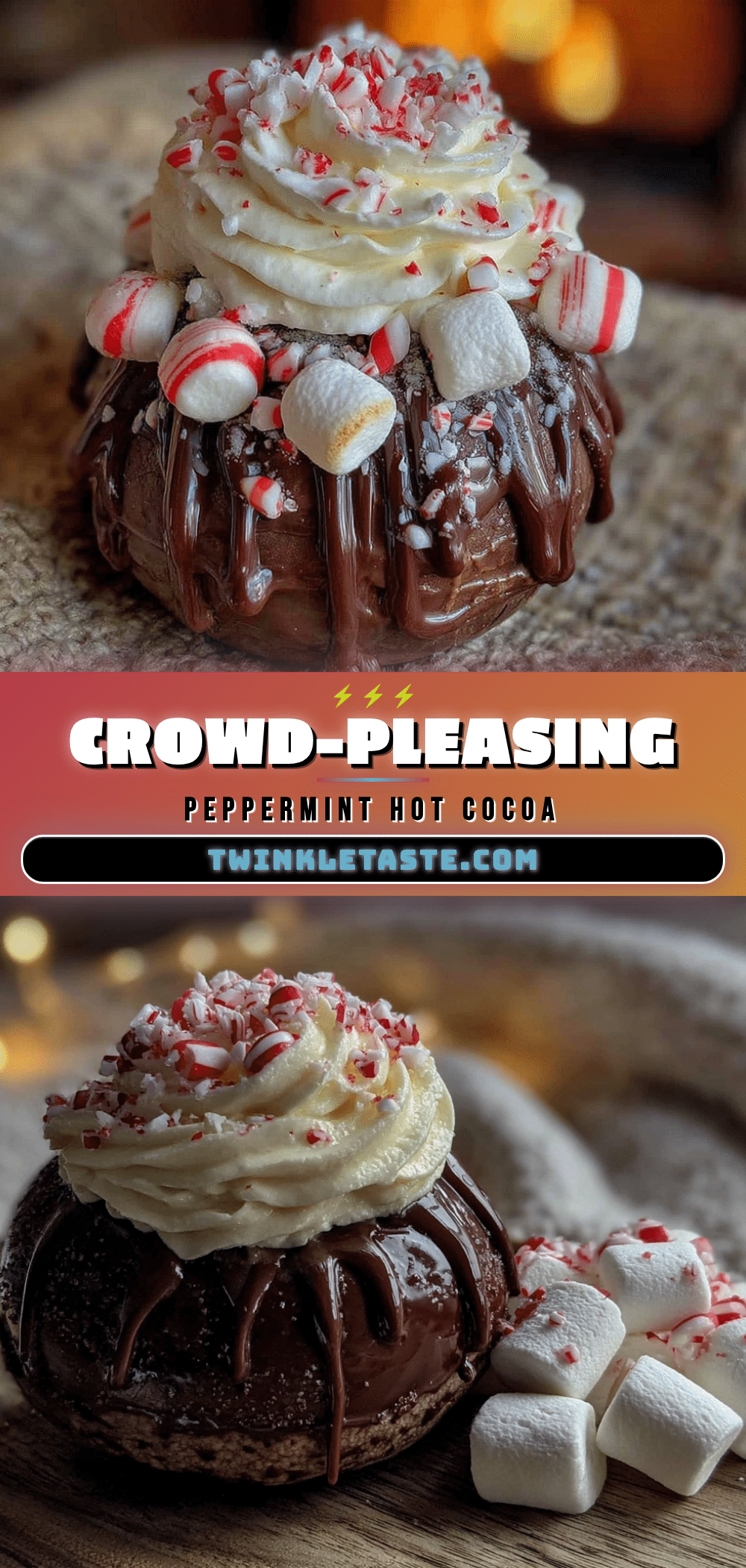 peppermint hot cocoa bombs recipe