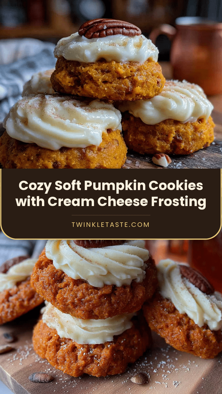 pumpkin cookies with cream cheese frosting recipe