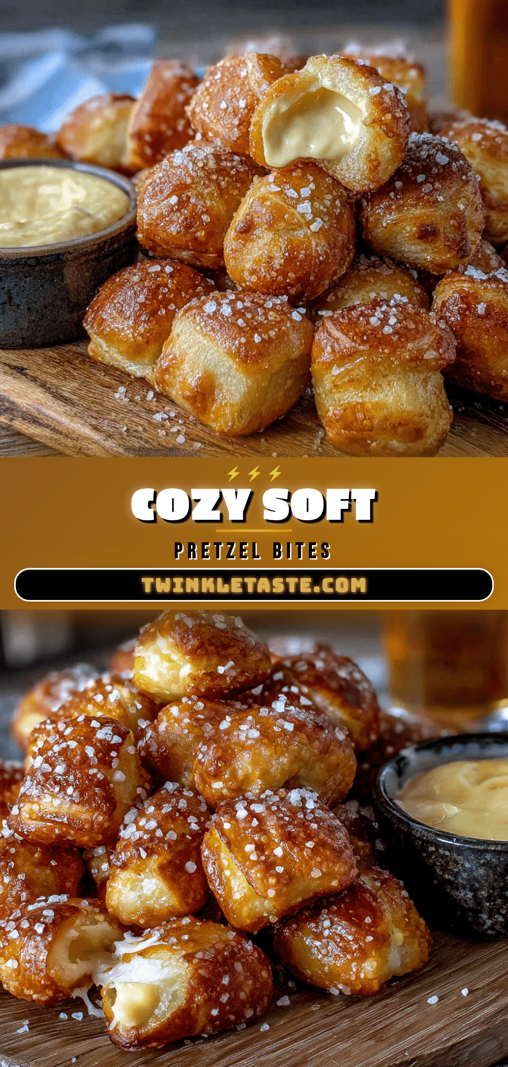 soft pretzel bites with beer cheese dip recipe