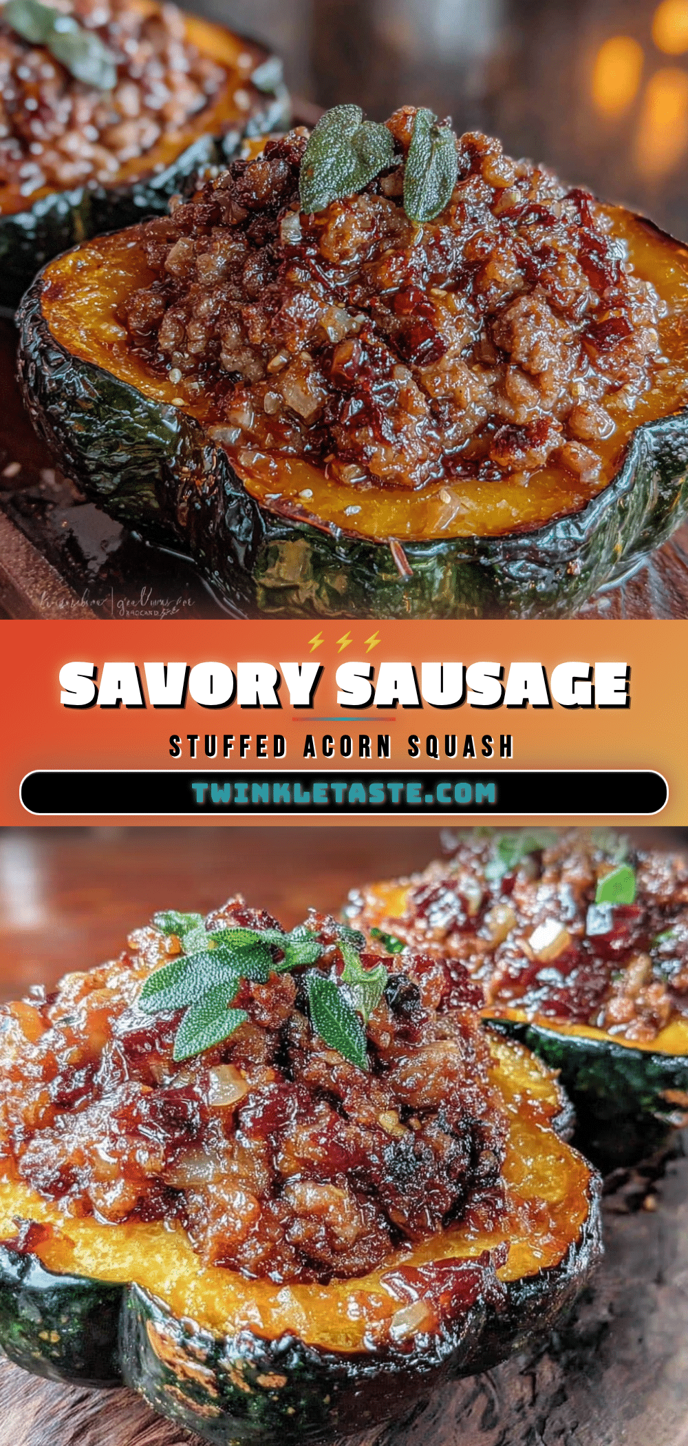 stuffed acorn squash recipe