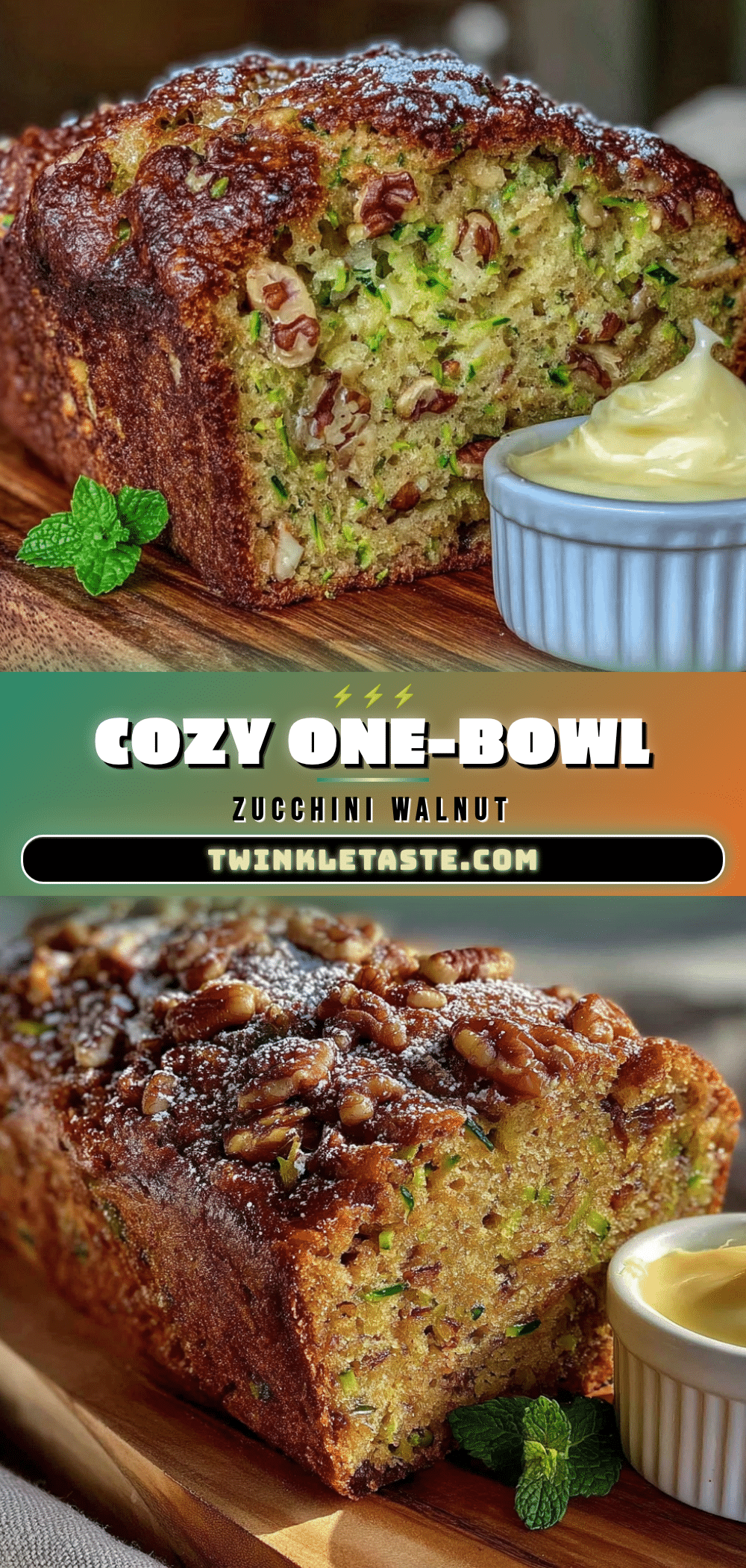 zucchini walnut bread recipe