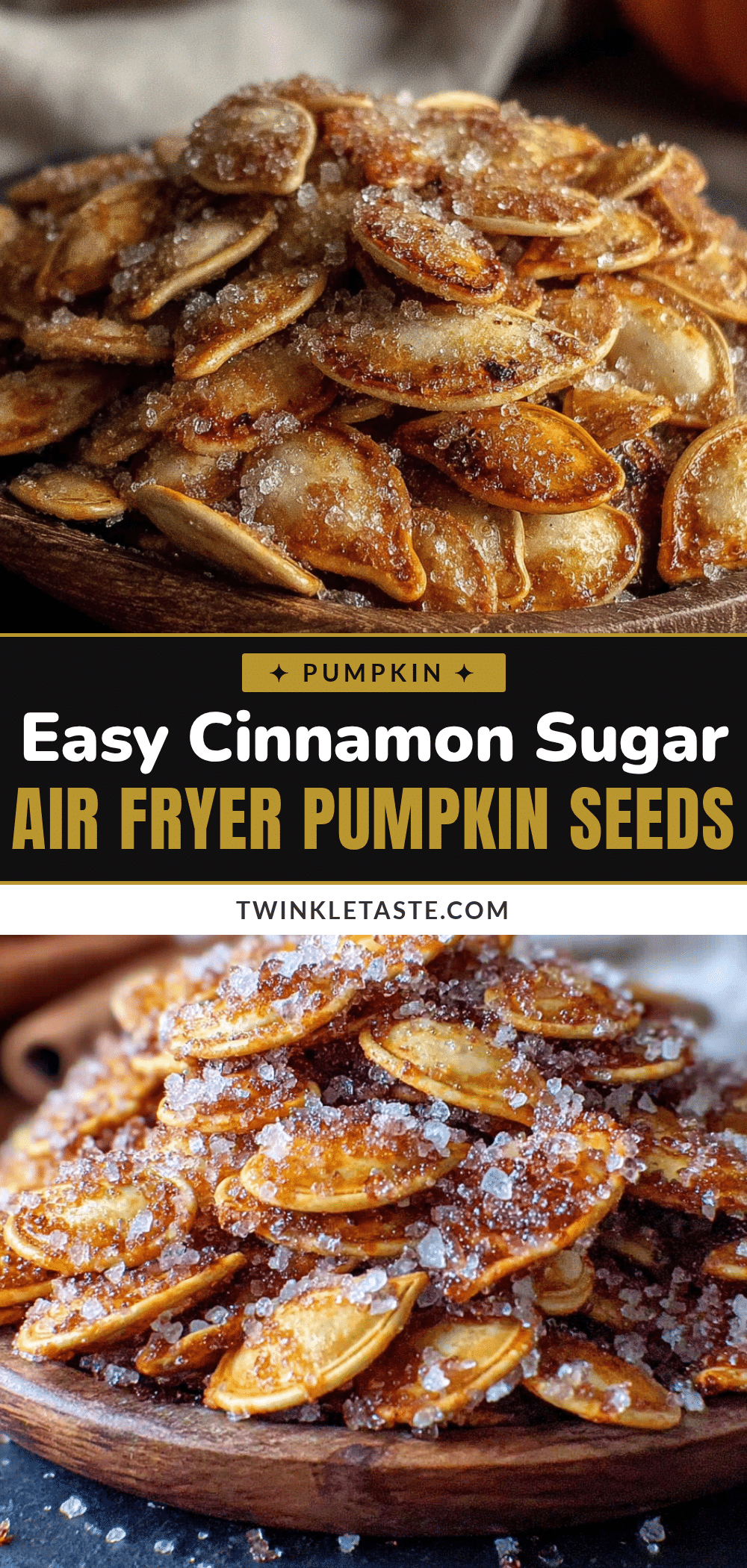 air fryer pumpkin seeds recipe