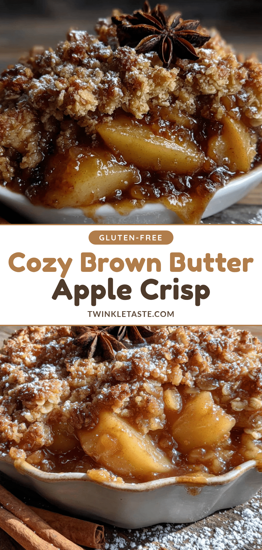 brown butter apple crisp recipe