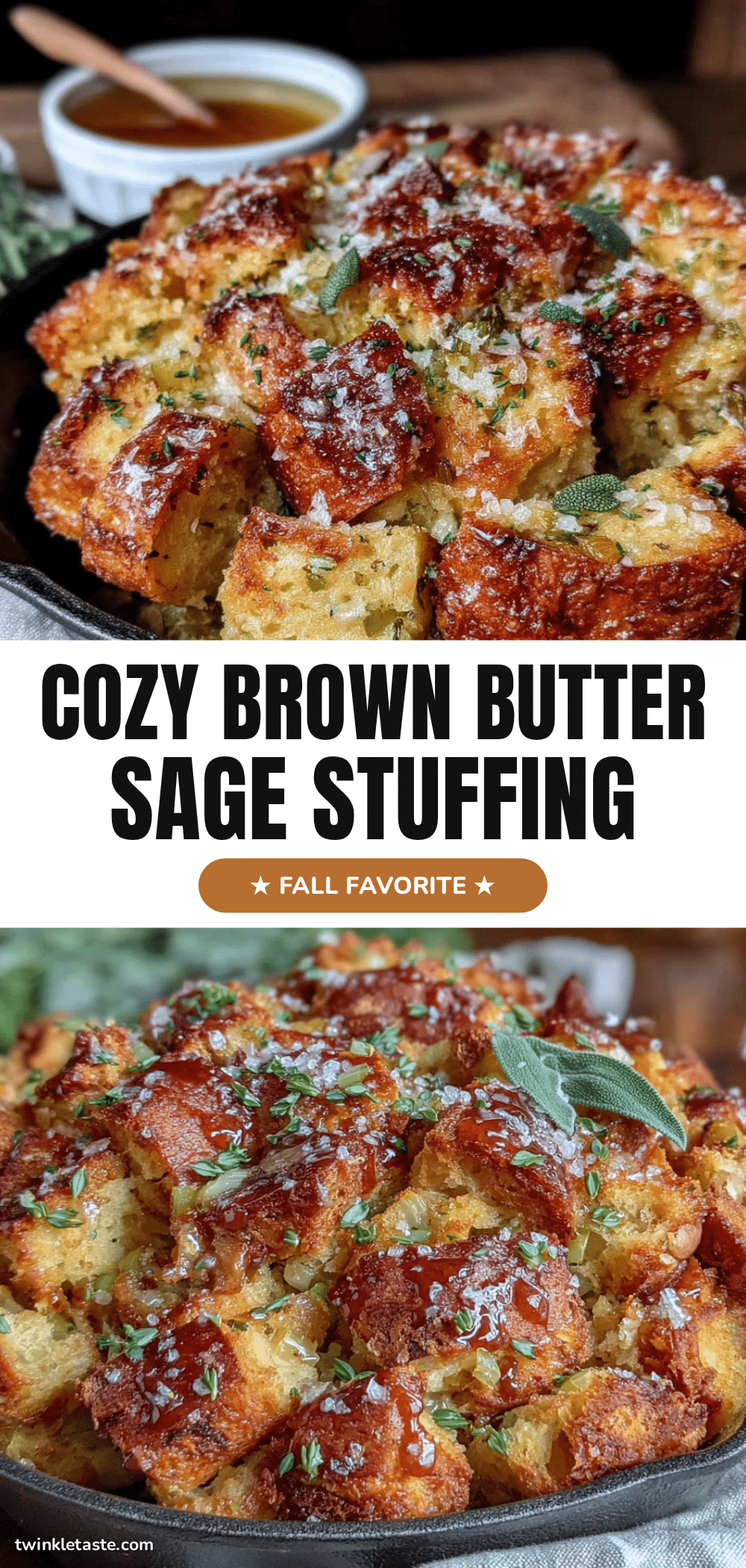 brown butter sage stuffing recipe