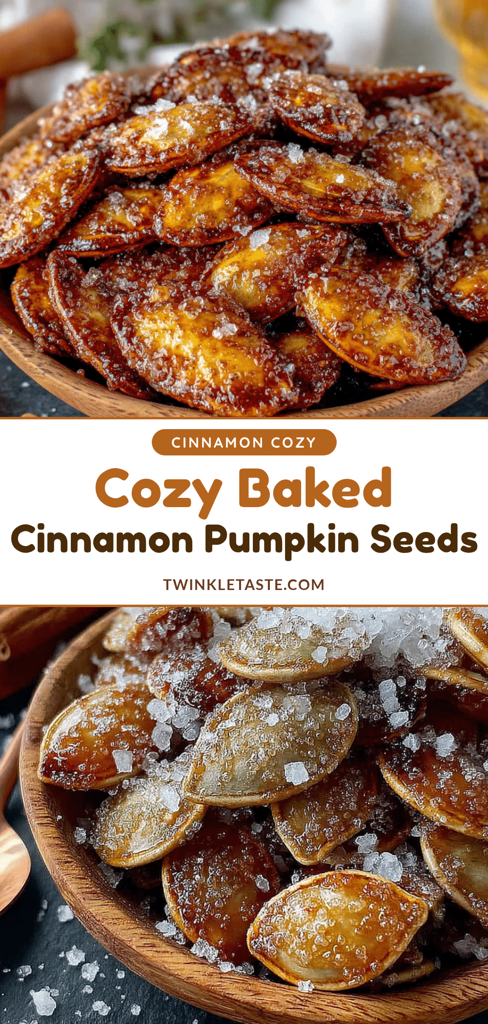 cinnamon sugar pumpkin seeds recipe
