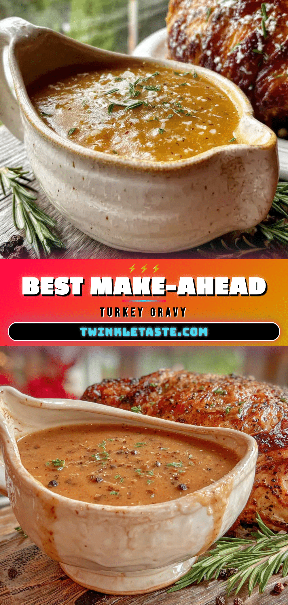 make-ahead turkey gravy recipe