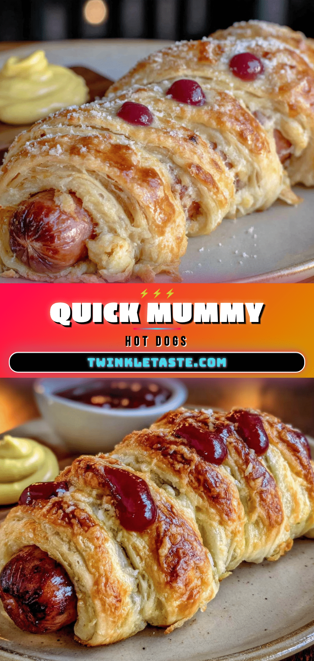 mummy hot dogs recipe