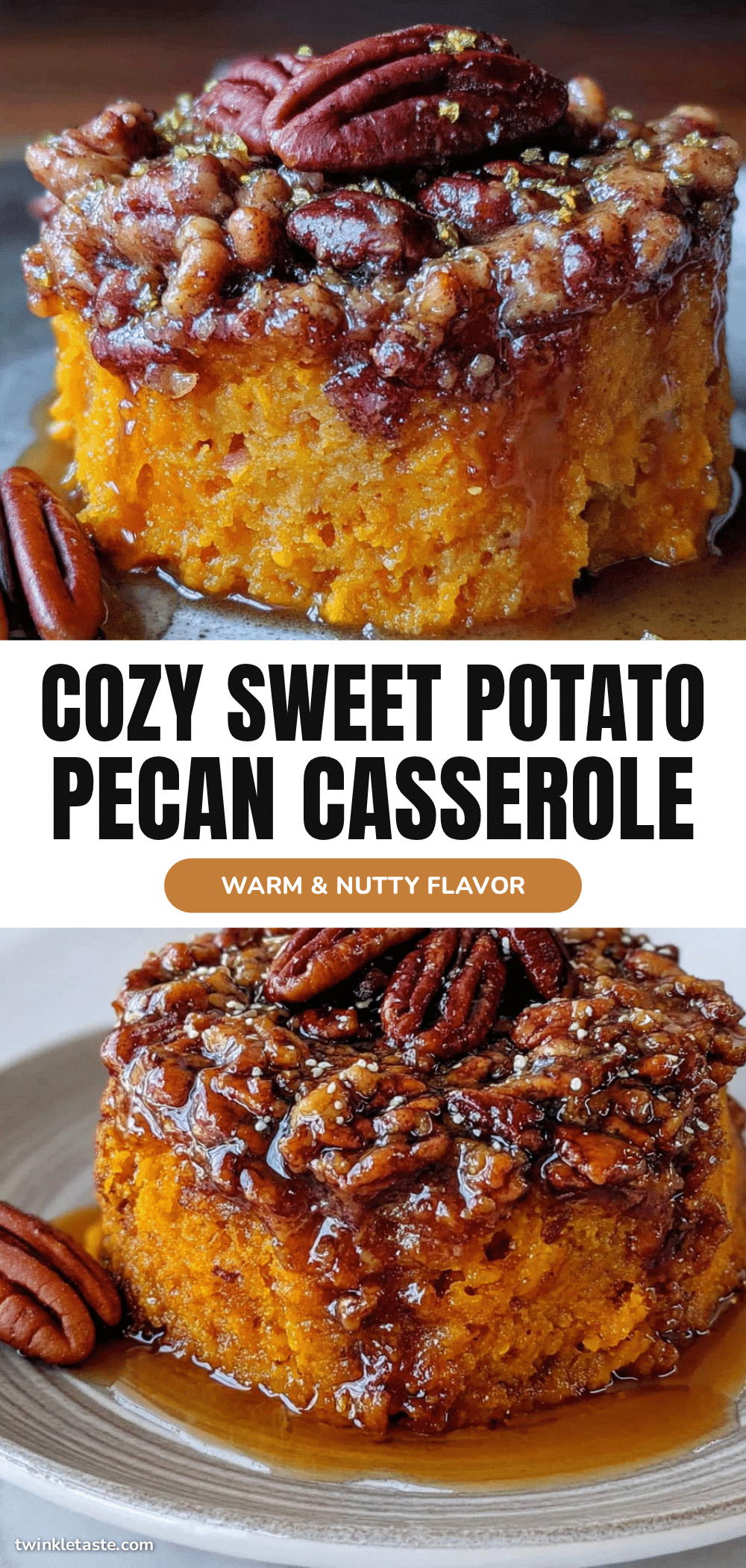 perfect easy sweet potato pecan casserole recipe