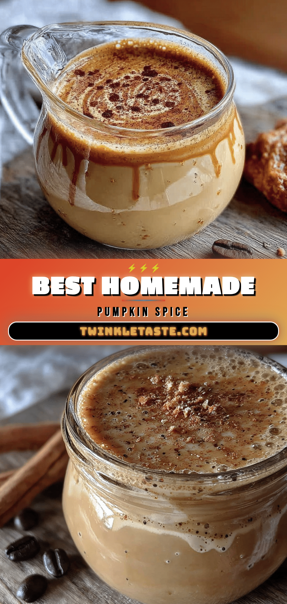 pumpkin spice coffee creamer recipe