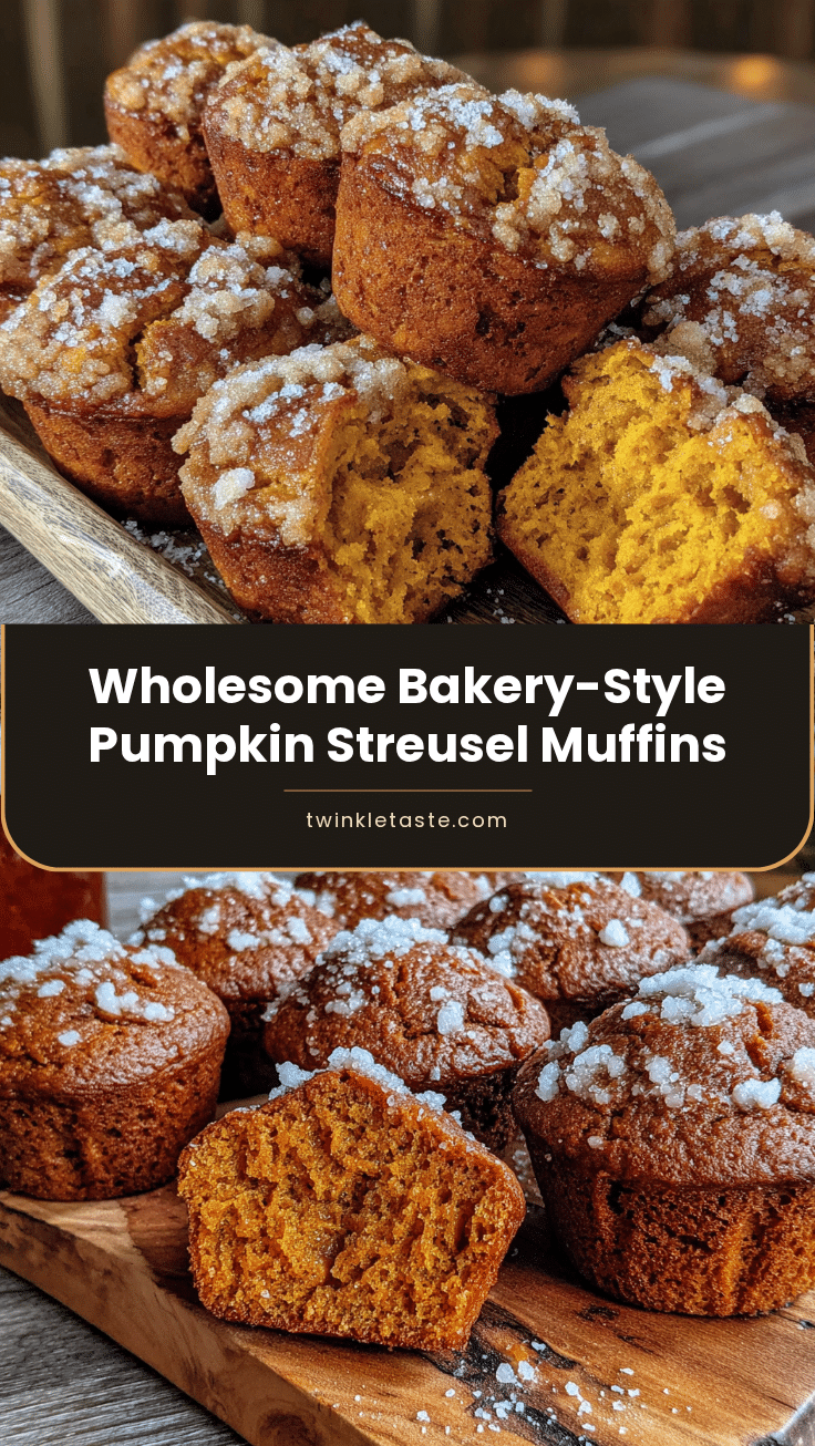 pumpkin streusel muffins recipe