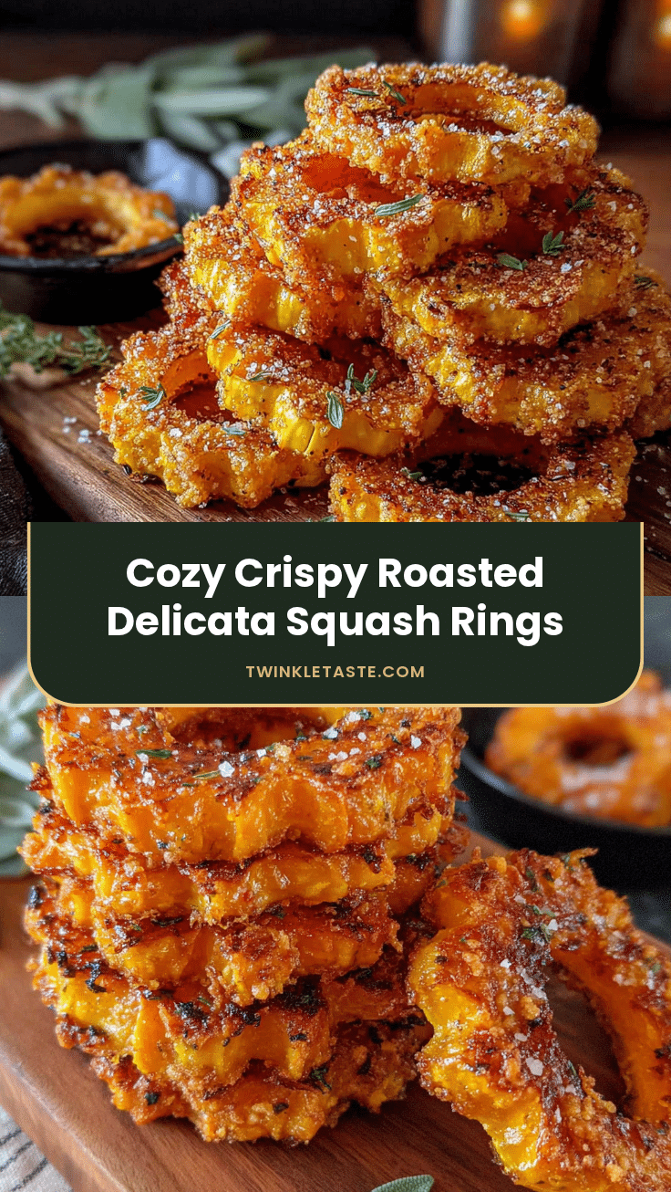 roasted delicata squash rings recipe