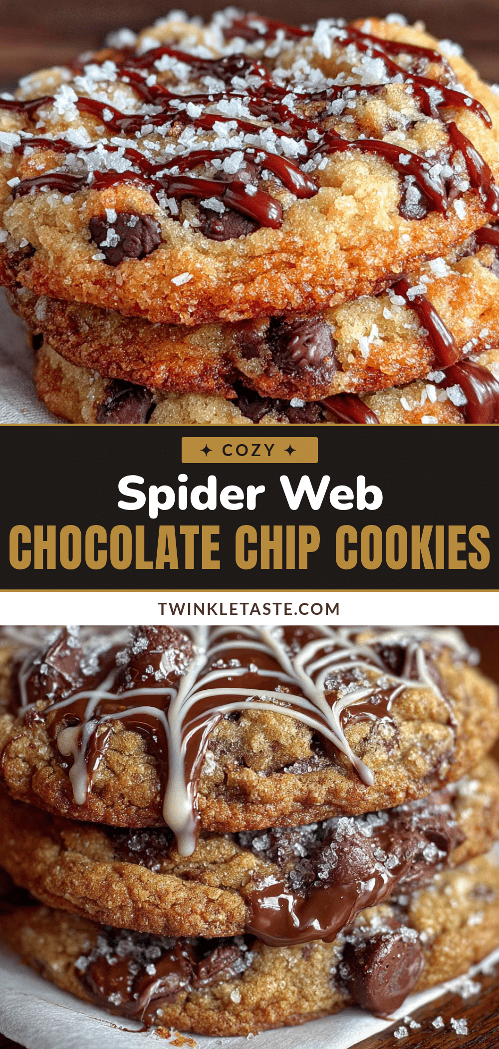 spider web chocolate chip cookies recipe