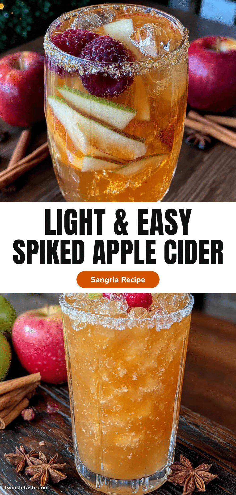 spiked apple cider sangria recipe