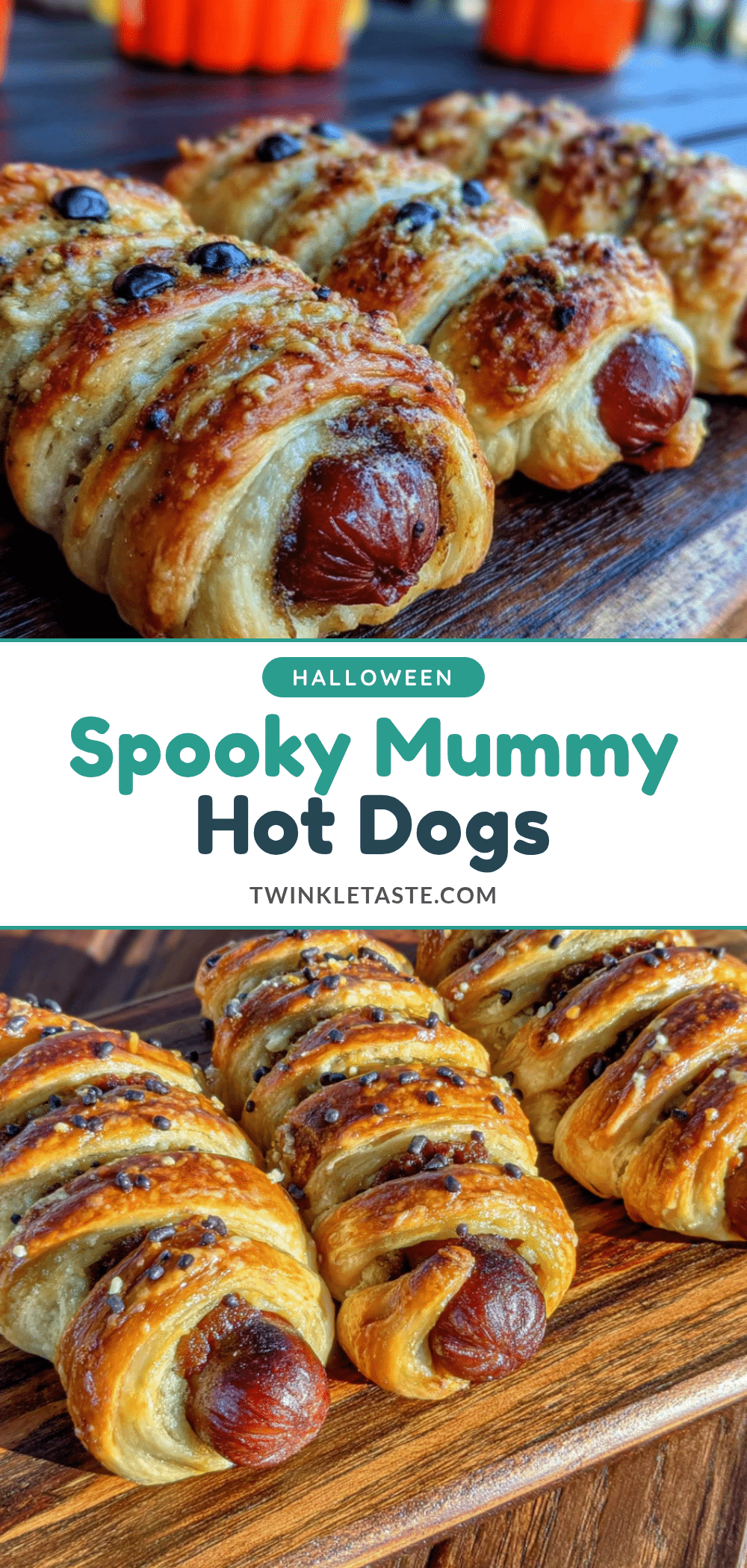 spooky mummy hot dogs recipe